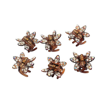 OTHER BRAND Mini-Haarspangen-Set 6 Stück 158642103 [P]
