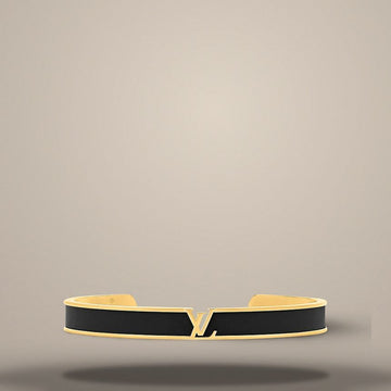 LOUIS VUITTON Capri Armband Schwarz M1729 158643134 [P]