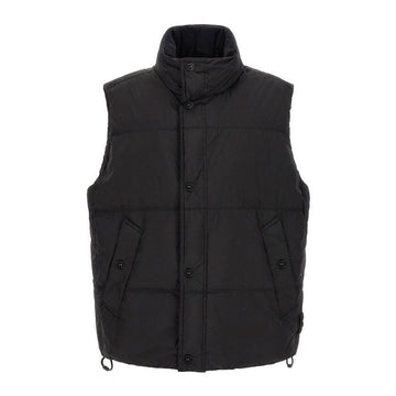 STONE ISLAND G100010 Crinkle Raps NY Wind Resistant Anti-Drop Padded Vest Schwarz L2S15G100010 S0A23 V0029 158643215 [P]