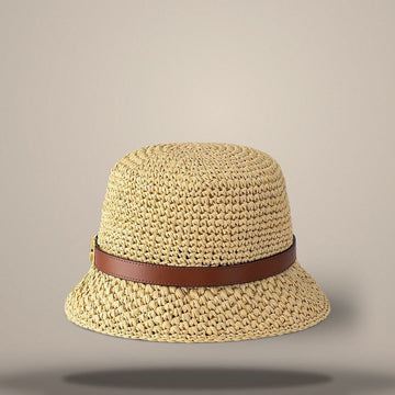 Louis Vuitton Dauphine Raffia Hat Natural Beige M5071 158643218 [P]