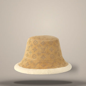 Louis Vuitton Cozygram Bucket Hat Beige M7805 158643224 [P]