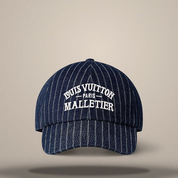 LOUIS VUITTON デニム ストライプ キャップ M5146 158643225 [P]