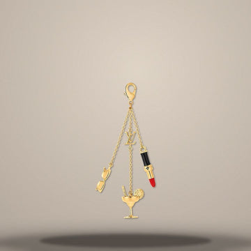 Louis Vuitton Dangling LV Charm in Gold Metal M03952 158643241 [P]