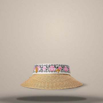 LOUIS VUITTON Souvenir D'Ete Visiere Creme M5564A 158643244 [P]
