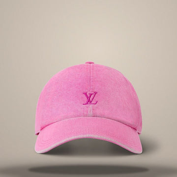 LOUIS VUITTON ウォッシュドキャップ ピンク M5545 158643256 [P]