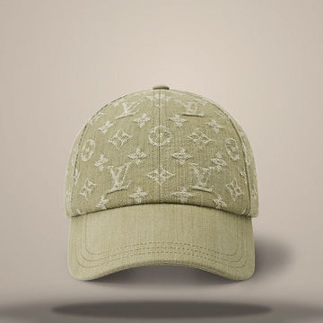 LOUIS VUITTON Denimcap Khaki M5451 158643260 [P]