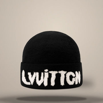 Louis Vuitton Monogram Blast Beanie Black / Grey M5266A 158643279 [P]