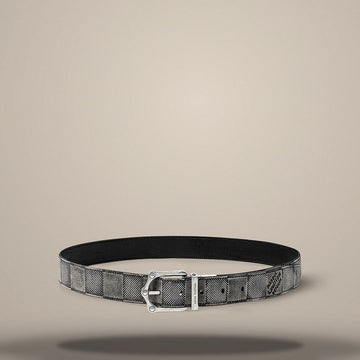 Louis Vuitton 30mm Reversible Belt Black / Gray M4378 158643332 [P]
