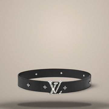 LOUIS VUITTON ディメンション ドリフト フラワー スタッズ 40mm リバーシブル ベルト 158643343 [P]