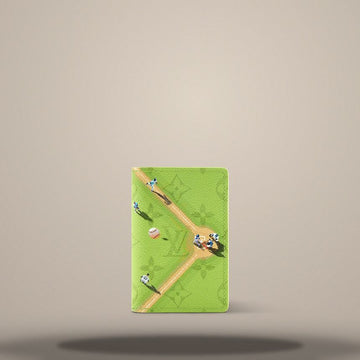 Louis Vuitton Pocket Organizer Baseball Green M2A342 158643391 [P]