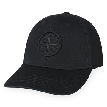 STONE ISLAND Herren-Kompass-Stickerei-Cotton-Baseballcap (Schwarz) L2S15 9100013 S0248 V0029 158641799 [P]