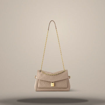 LOUIS VUITTON Anytime Flap Bag in Truffe Grey M14973 158643491 [P]