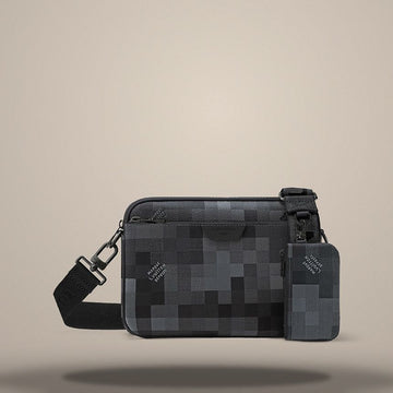 LOUIS VUITTON Trio Messenger Black M28602 158643519 [P]