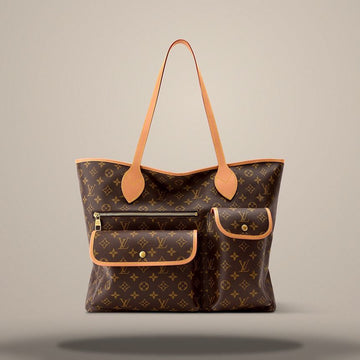 LOUIS VUITTON ネバーネバー フル カーゴ モノグラム アーカイブ コーティング キャンバス 158643528 [P]