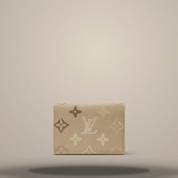 LOUIS VUITTON Briefumschlag Visitenkartenhalter Sandbeige M27053 158643627 [P]