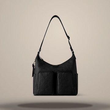 Louis Vuitton Hobo Cargo Black M14778 158643633 [P]