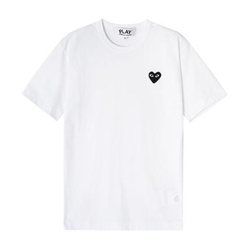 Comme Des Garcons Short Sleeve T-Shirt P1T064 2 Black Heart Patch 55276694 [P]