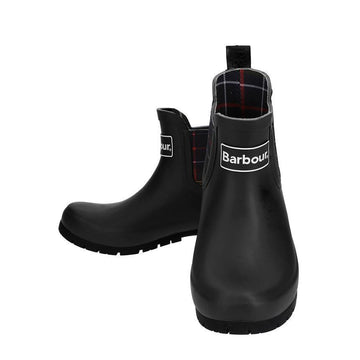 BARBOUR Gummistiefel LRF0088 BK11 Kingham Wellington Chelsea Rain Boots 126756450 [P]