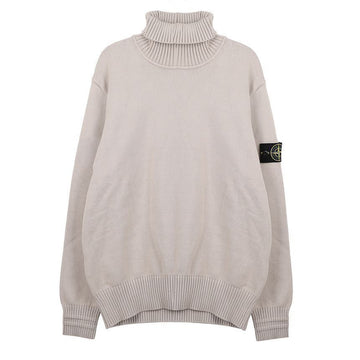 STONE ISLAND Wappen Patch Hoher Kragen Baumwollmischung Strick 8115505A2-V0097 124128247 [P]