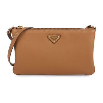 PRADA ソフトレザーショルダーバッグ 125785170 [P]