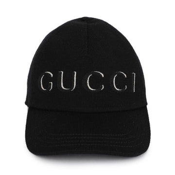 Gucci Embroidered Wool Baseball Cap 130853023 [P]