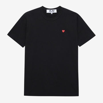 COMME DES GARCONS AX-T304-051 1 プレイ スモール レッド ハート ワッペン Tシャツ 149502210 [P]