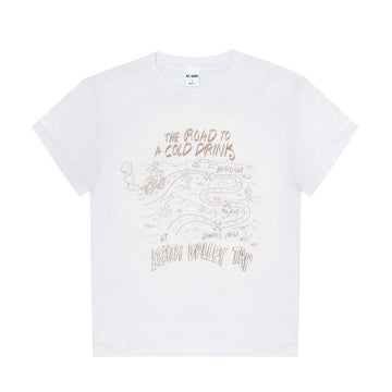 RE DONE クラシックデスバレー タブ レディース 半袖Tシャツ 157223379 [P]