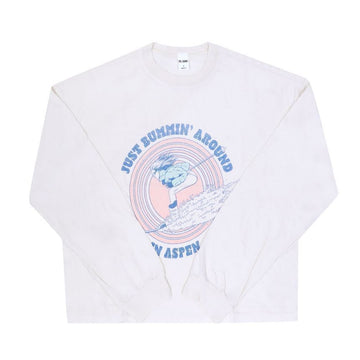 Re Done Long Sleeve Boyfriend Ski Tee for Women 157223363 [P]