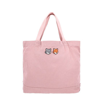 MAISON KITSUNE ダブルフォックスヘッドパッチトートバッグ 157634496 [P]