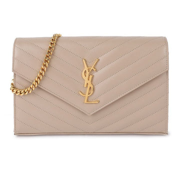 Saint Laurent Classic Chain Wallet 377828-BOW01-2721 77309783 [P]