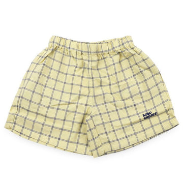 Bobo Choses Kids Spicy Window Fan Shorts (Yellow) B126AC065 721 154386893 [P]