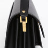 MARNI レディース サピアーノ レザー ブラック ショルダーバッグ 158378432 [P]