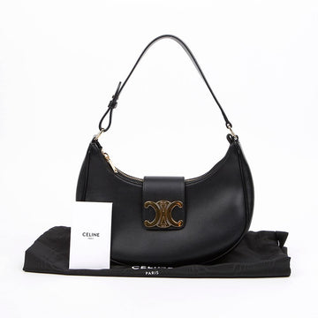 CELINE Triop-Leder Ava Bag Schwarz 158379805 [P]