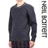NEIL BARRETT ジップラウンド ネオプレン スウェットシャツ 158644247 [P]