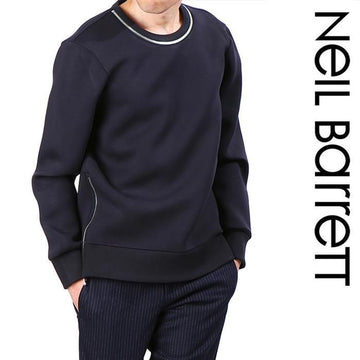 Neil Barrett Zipper Round Neoprene Sweatshirt 158644249 [P]