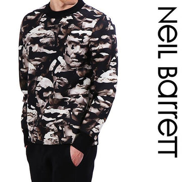 NEIL BARRETT Camo-Muster Sweatshirt 158644265 [P]