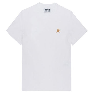Golden Goose Star Glitter Logo Men's T-Shirt 51589388 [P]