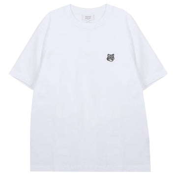 MAISON KITSUNE Fox Kopf Komfort T-Shirt 155518526 [P]