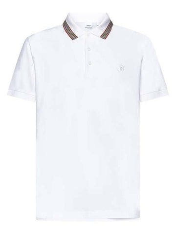 Burberry Icon Stripe Collared Cotton Pique Polo Shirt 133022956 [P]