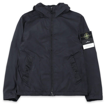 Stone Island Stone Men's Patch Crinkle Wraps Nylon Hooded Jacket (Navy) L1S15 4100001 S0A23 V0020 150877172 [P]