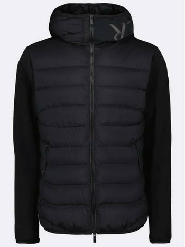 Moncler Logo Patch Hooded Zip-Up 133041686 [P]