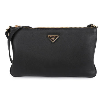 Prada Soft Leather Shoulder Bag 125785168 [P]