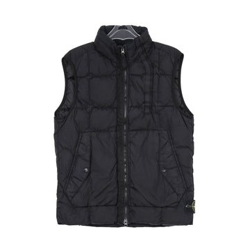 STONE ISLAND ワッペンパディングベスト 158377725 [P]