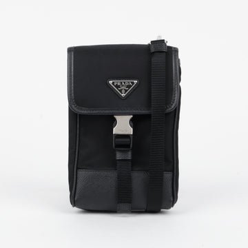 Prada Men's Wallet 2ZH109 2DMH Black 158378444 [P]