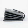 Celine Accordion Grain Calfskin Cardholder Gray 158379820 [P]
