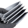 Celine Accordion Grain Calfskin Cardholder Gray 158379820 [P]
