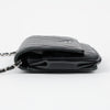 CHANEL Classic Lambskin WOC Crossbody Bag Black Silver Hardware 158395006 [P]