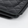 CHANEL Classic Lambskin WOC Crossbody Bag Black Silver Hardware 158395006 [P]