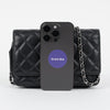 CHANEL Classic Lambskin WOC Crossbody Bag Black Silver Hardware 158395006 [P]