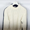 MONCLER Zweifarbiger Kabelstrickpullover für Herren 9C74600 A9492 080 149231848 [P]